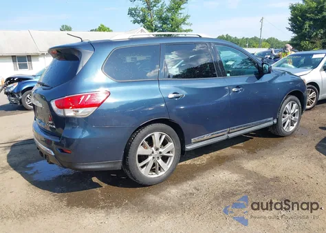 2013 Nissan Pathfinder Platinum from USA, damaged, VIN 5N1AR2MM8DC688199